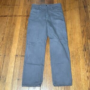 MADEWELL The Perfect Vintage Wide Jean size Altered High Waist Dyed Gray 28